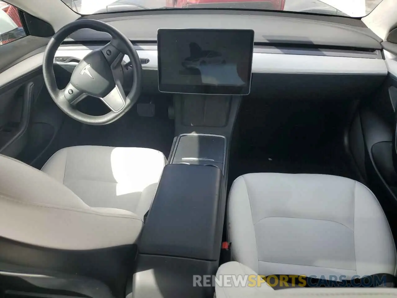8 Photograph of a damaged car 5YJ3E1EA4NF354750 TESLA MODEL 3 2022