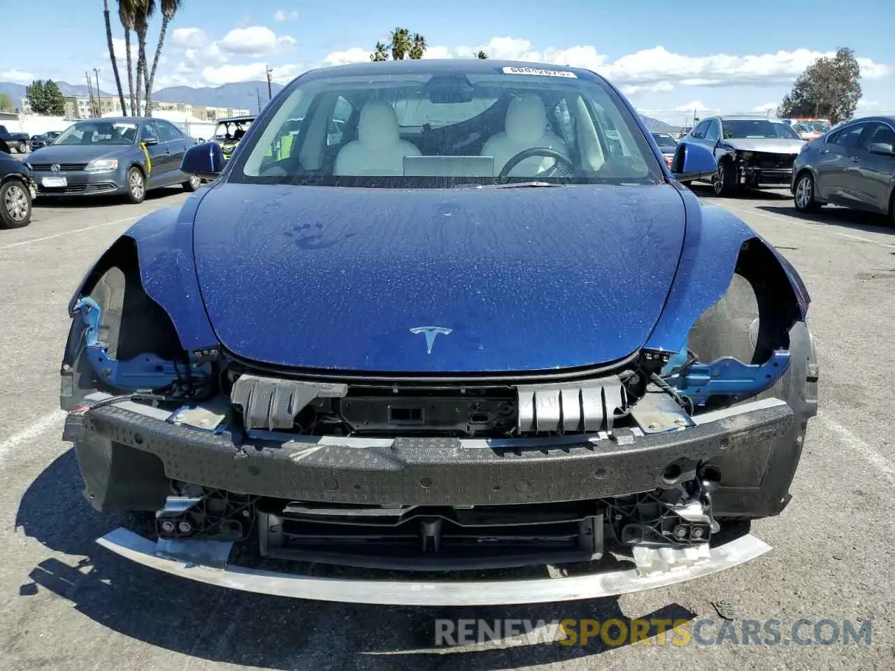 5 Photograph of a damaged car 5YJ3E1EA4NF361410 TESLA MODEL 3 2022