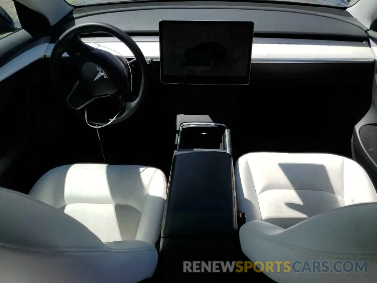8 Photograph of a damaged car 5YJ3E1EA4NF361410 TESLA MODEL 3 2022