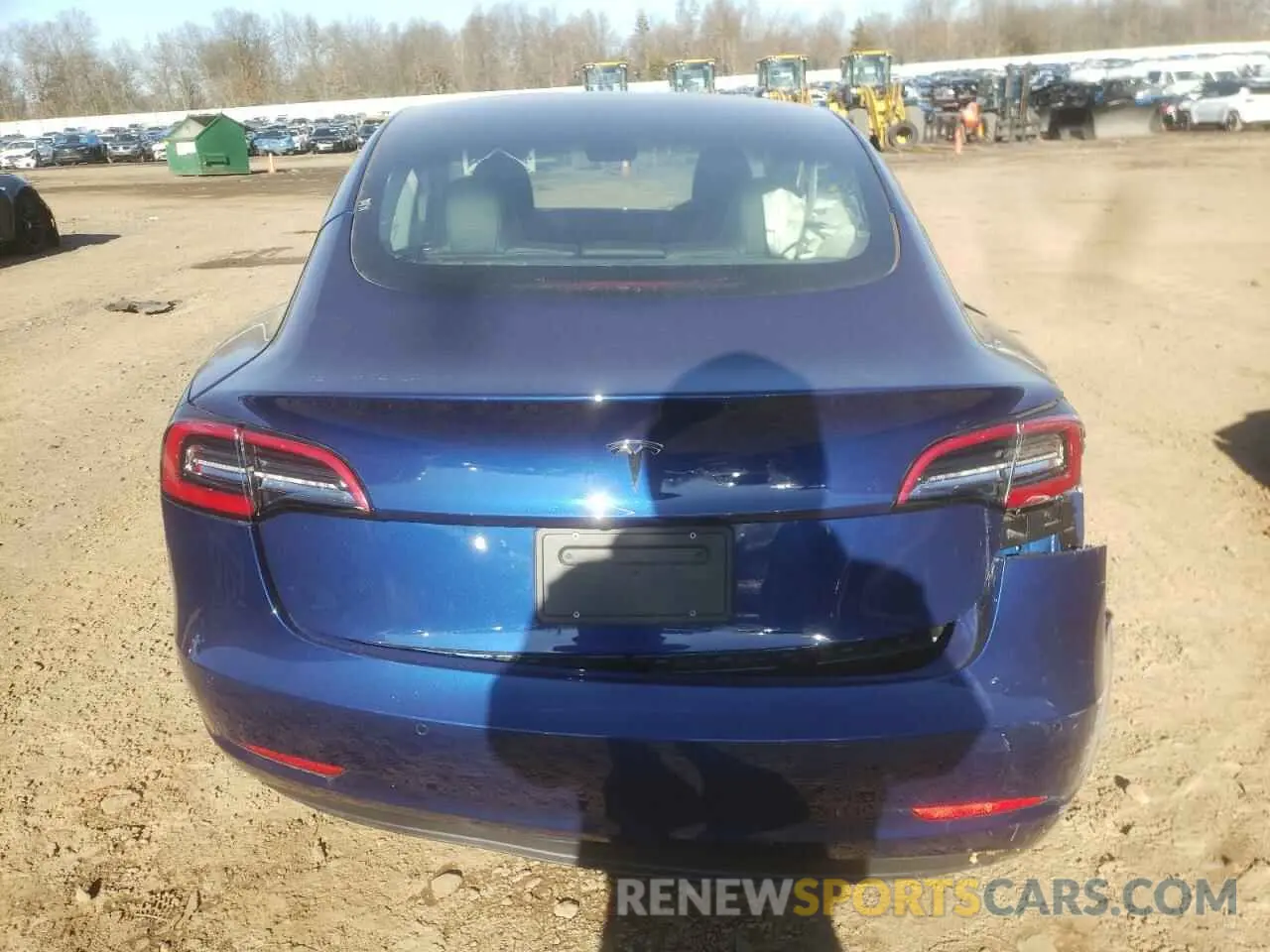 6 Photograph of a damaged car 5YJ3E1EA4NF370494 TESLA MODEL 3 2022