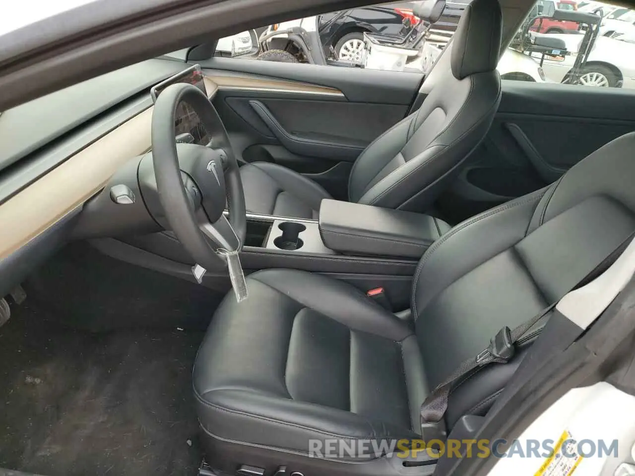 7 Photograph of a damaged car 5YJ3E1EA4NF370754 TESLA MODEL 3 2022