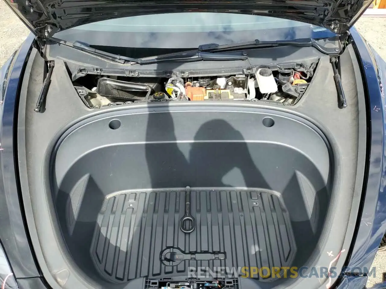 11 Фотография поврежденного автомобиля 5YJ3E1EA5NF101503 TESLA MODEL 3 2022