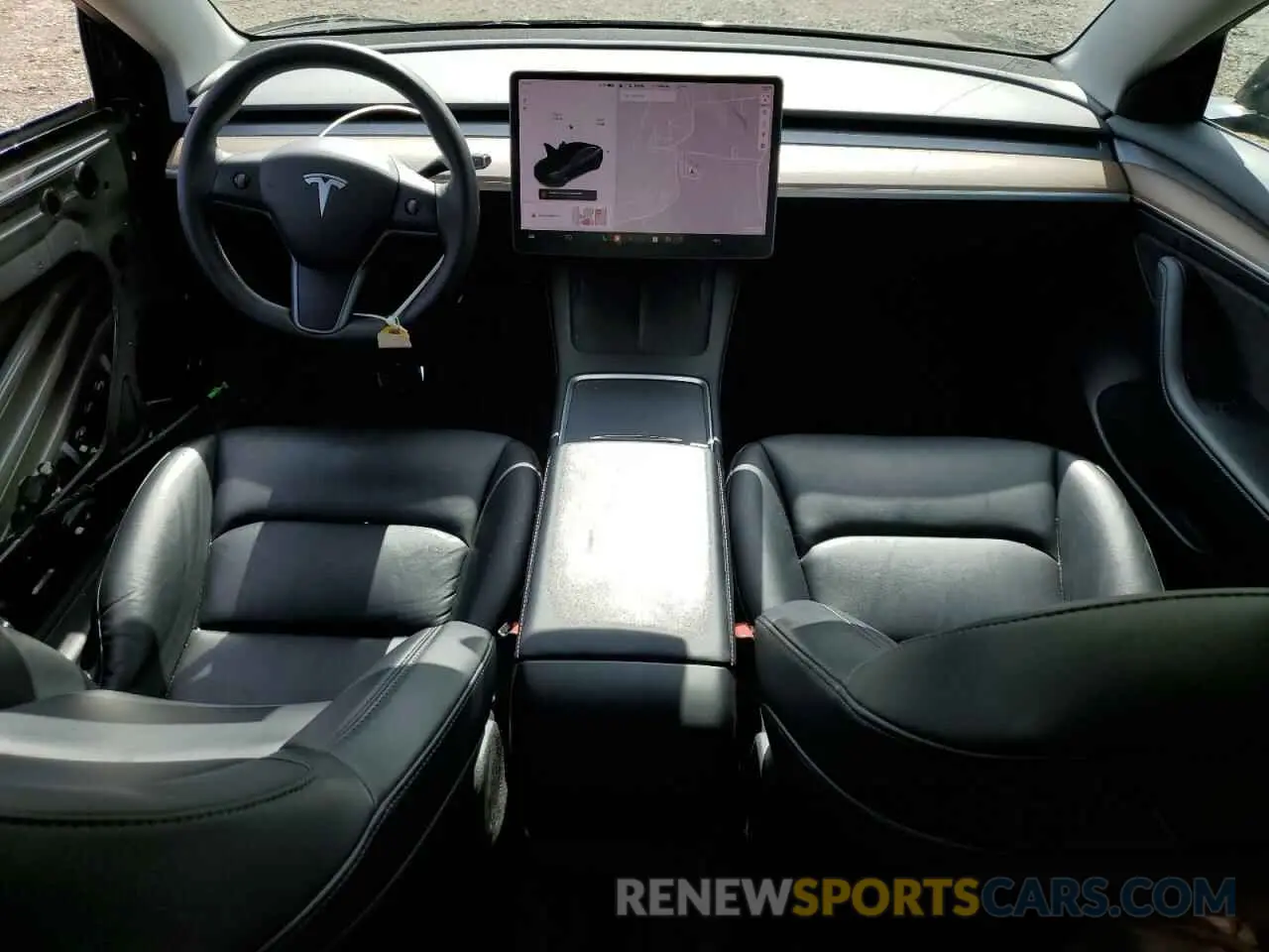 8 Фотография поврежденного автомобиля 5YJ3E1EA5NF101503 TESLA MODEL 3 2022