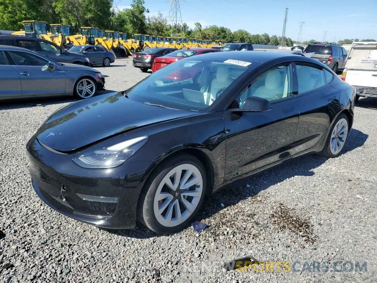 1 Фотография поврежденного автомобиля 5YJ3E1EA5NF102554 TESLA MODEL 3 2022