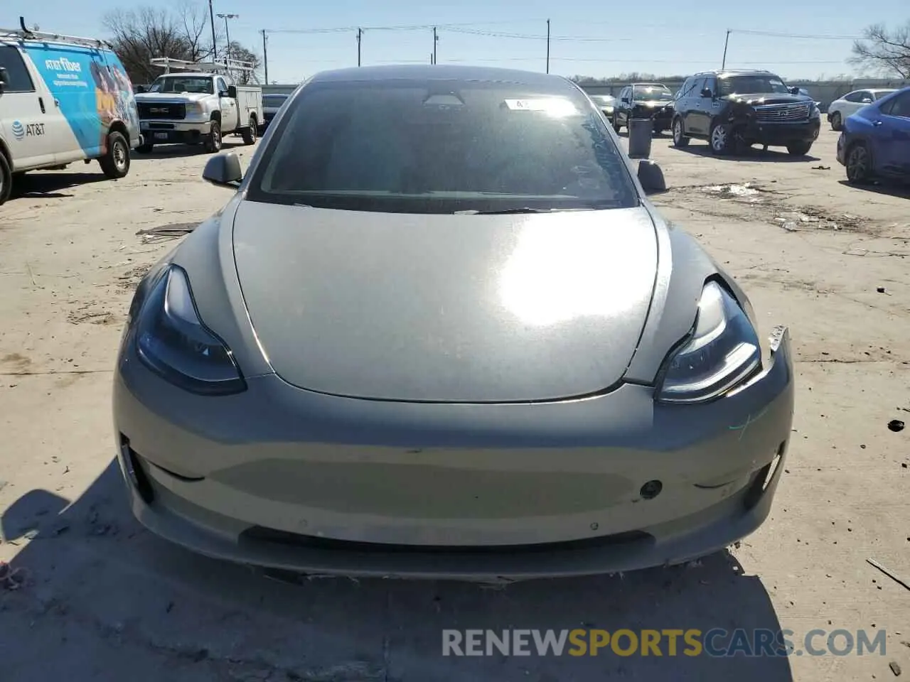 5 Photograph of a damaged car 5YJ3E1EA5NF124425 TESLA MODEL 3 2022