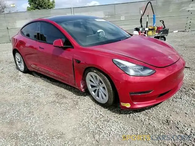 12 Фотография поврежденного автомобиля 5YJ3E1EA5NF155772 TESLA MODEL 3 2022