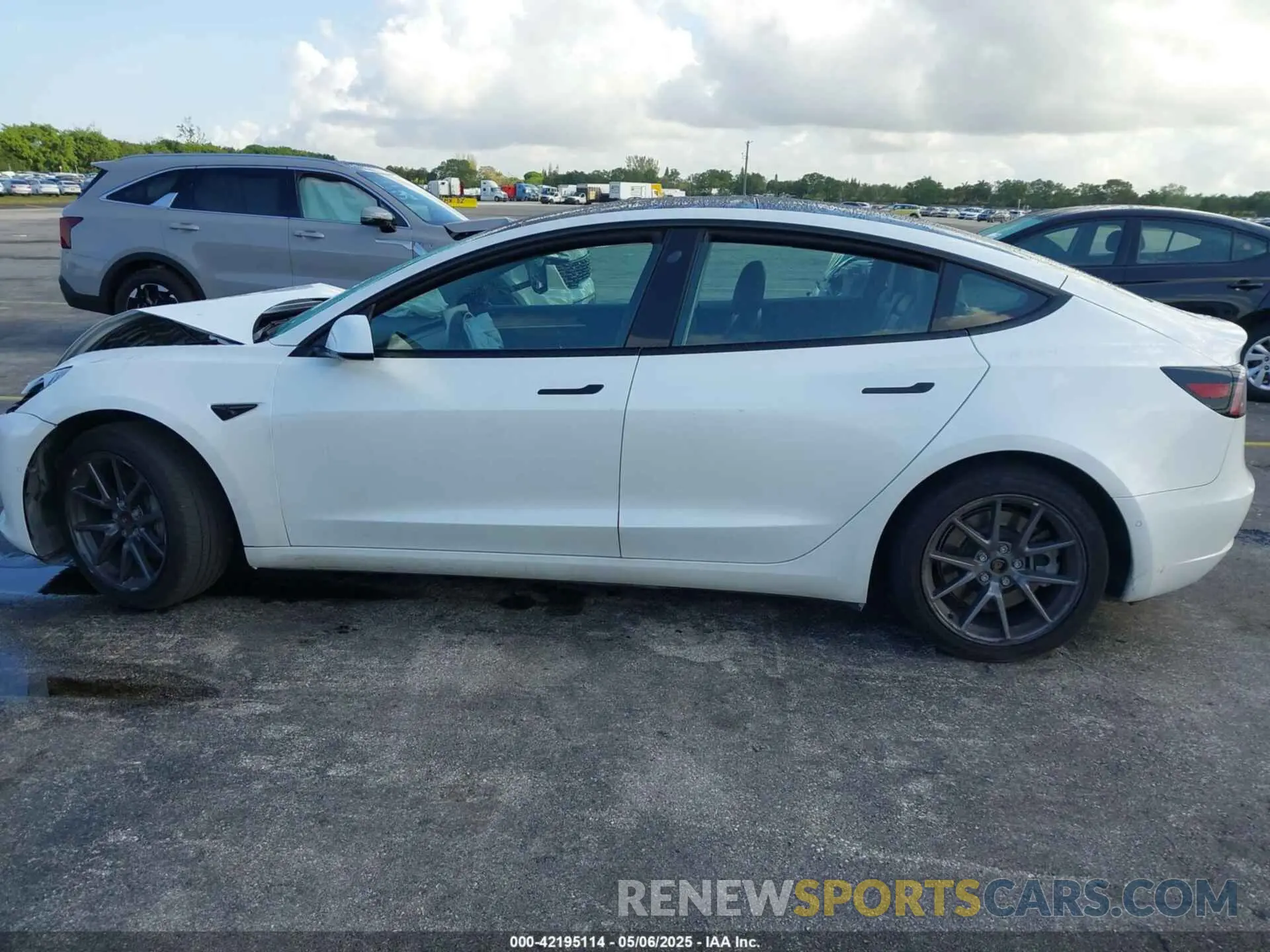 13 Фотография поврежденного автомобиля 5YJ3E1EA5NF164309 TESLA MODEL 3 2022