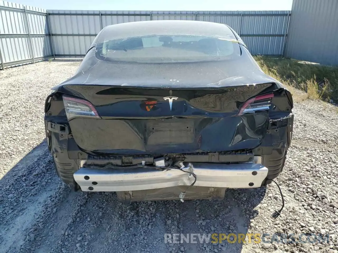 6 Photograph of a damaged car 5YJ3E1EA5NF184818 TESLA MODEL 3 2022