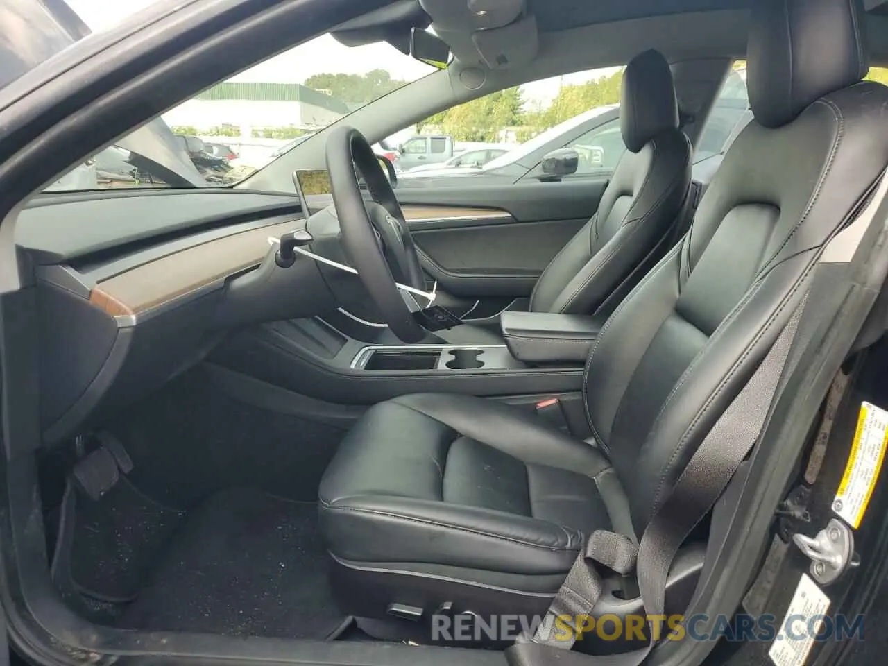 7 Photograph of a damaged car 5YJ3E1EA5NF186293 TESLA MODEL 3 2022