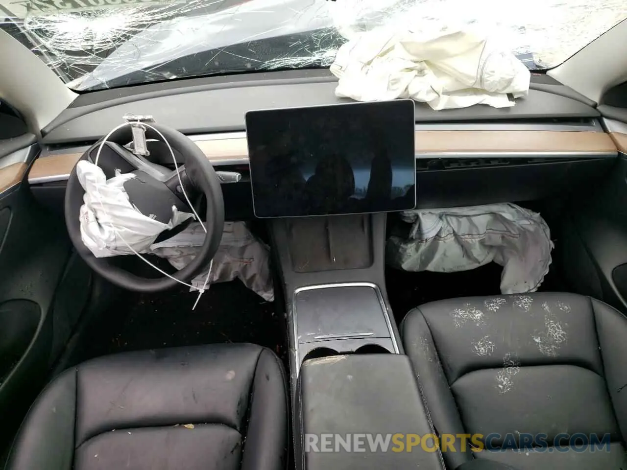 8 Photograph of a damaged car 5YJ3E1EA5NF188724 TESLA MODEL 3 2022