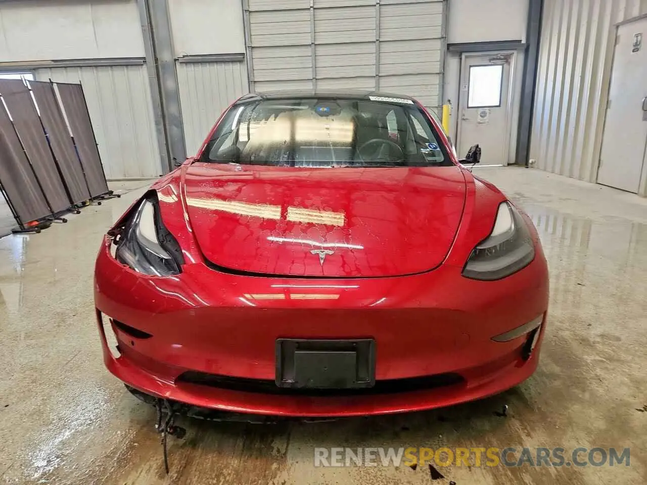 5 Photograph of a damaged car 5YJ3E1EA5NF191297 TESLA MODEL 3 2022