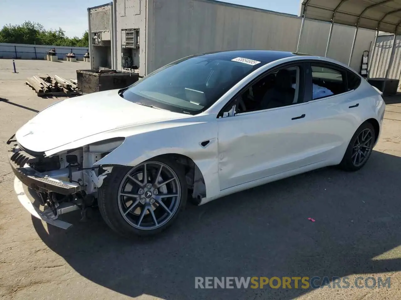 1 Фотография поврежденного автомобиля 5YJ3E1EA5NF252440 TESLA MODEL 3 2022