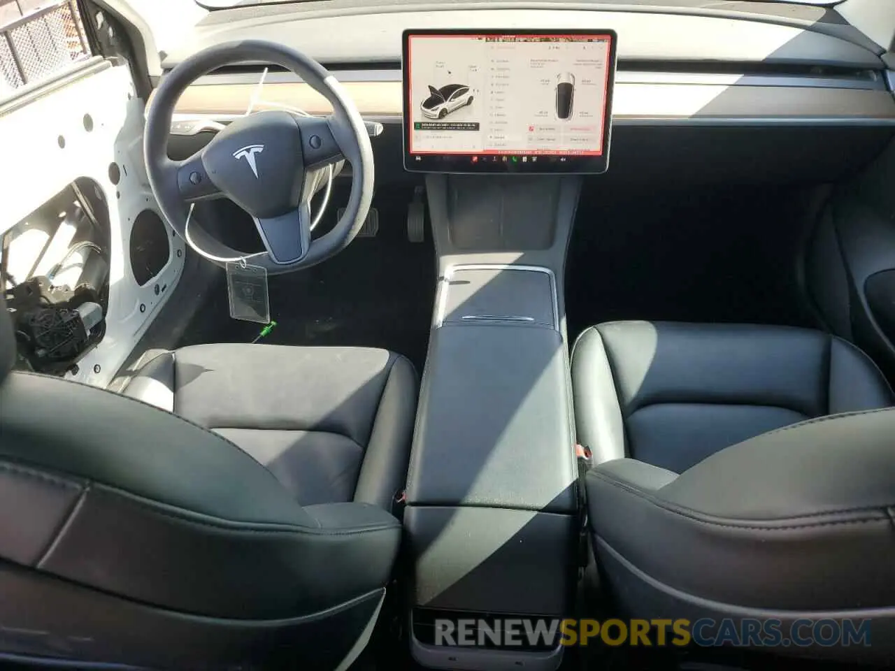 8 Фотография поврежденного автомобиля 5YJ3E1EA5NF252440 TESLA MODEL 3 2022