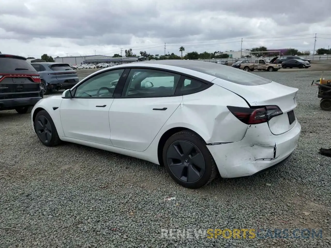 2 Фотография поврежденного автомобиля 5YJ3E1EA5NF321935 TESLA MODEL 3 2022