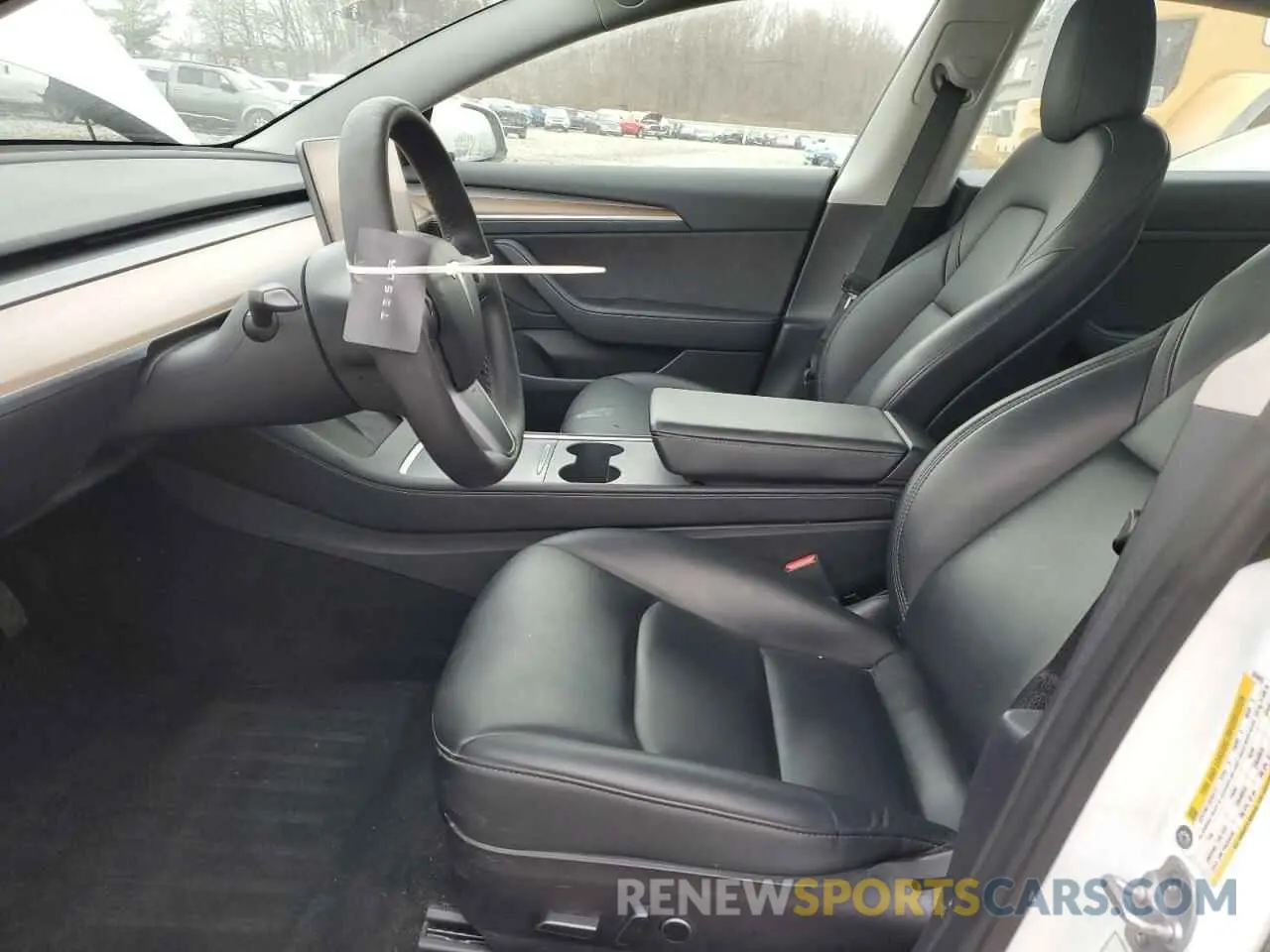 7 Photograph of a damaged car 5YJ3E1EA5NF324625 TESLA MODEL 3 2022