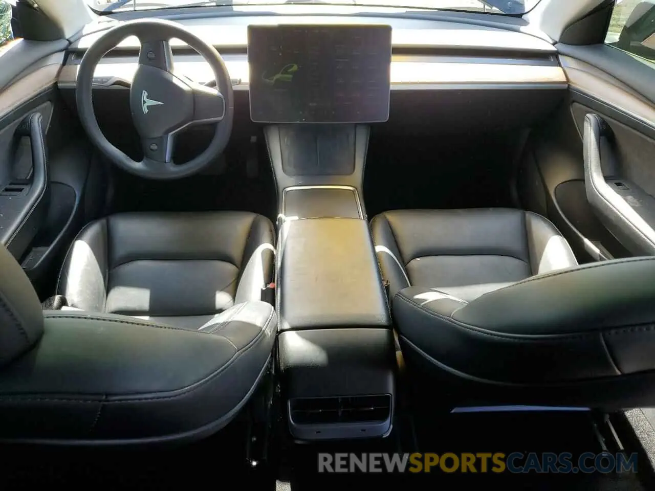 8 Photograph of a damaged car 5YJ3E1EA5NF329811 TESLA MODEL 3 2022