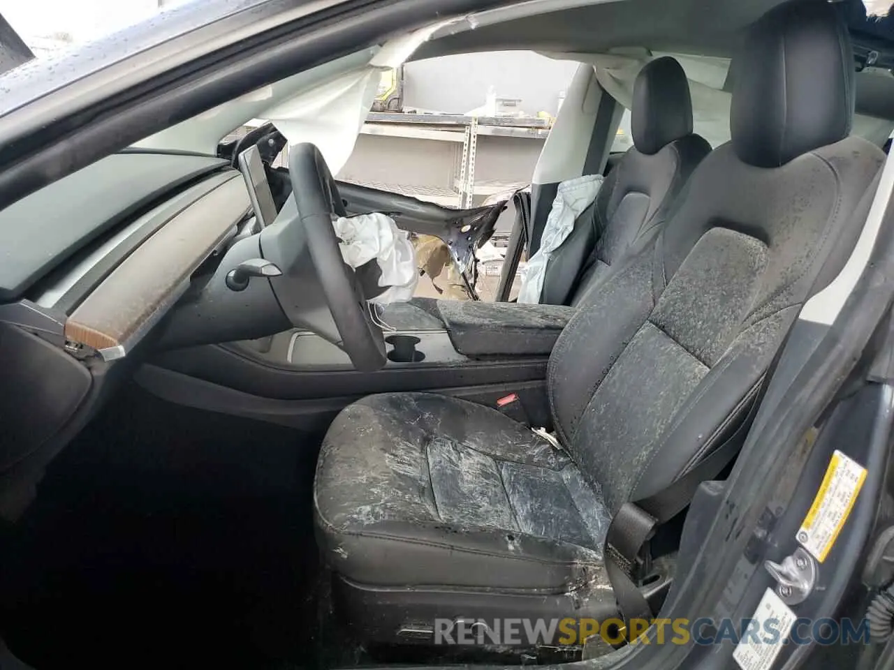 7 Photograph of a damaged car 5YJ3E1EA5NF331641 TESLA MODEL 3 2022