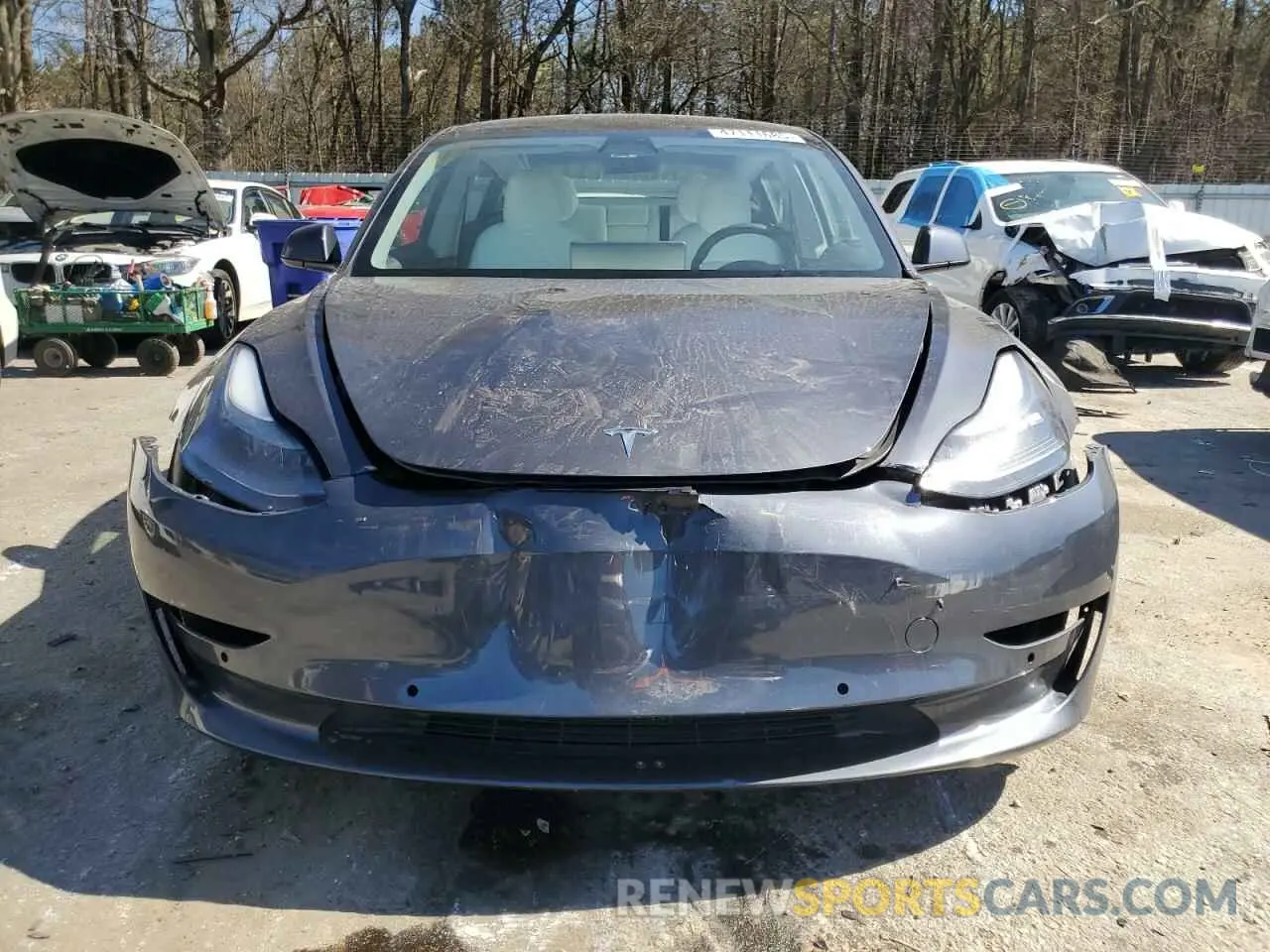 5 Photograph of a damaged car 5YJ3E1EA5NF339769 TESLA MODEL 3 2022