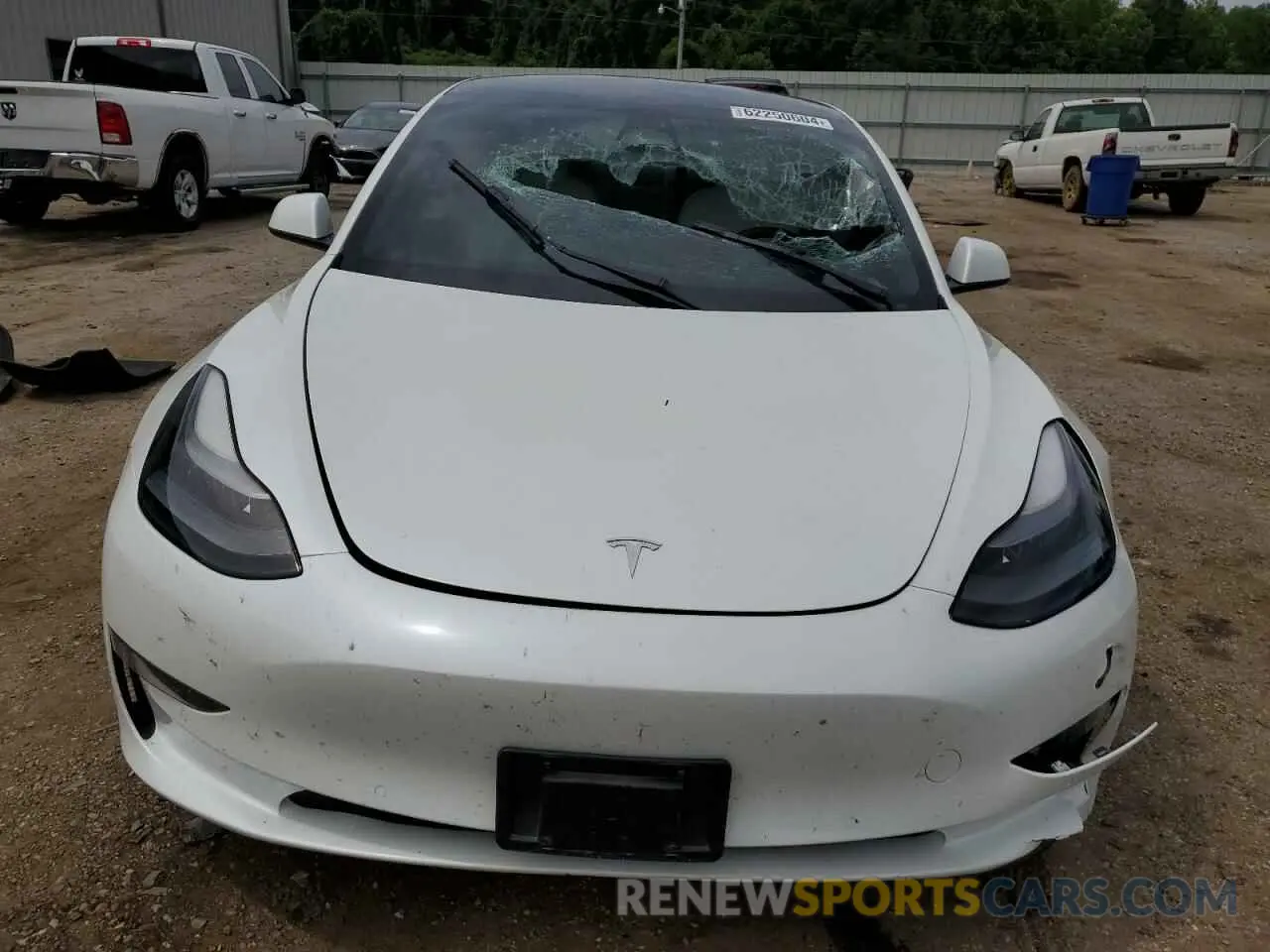 5 Фотография поврежденного автомобиля 5YJ3E1EA5NF351193 TESLA MODEL 3 2022