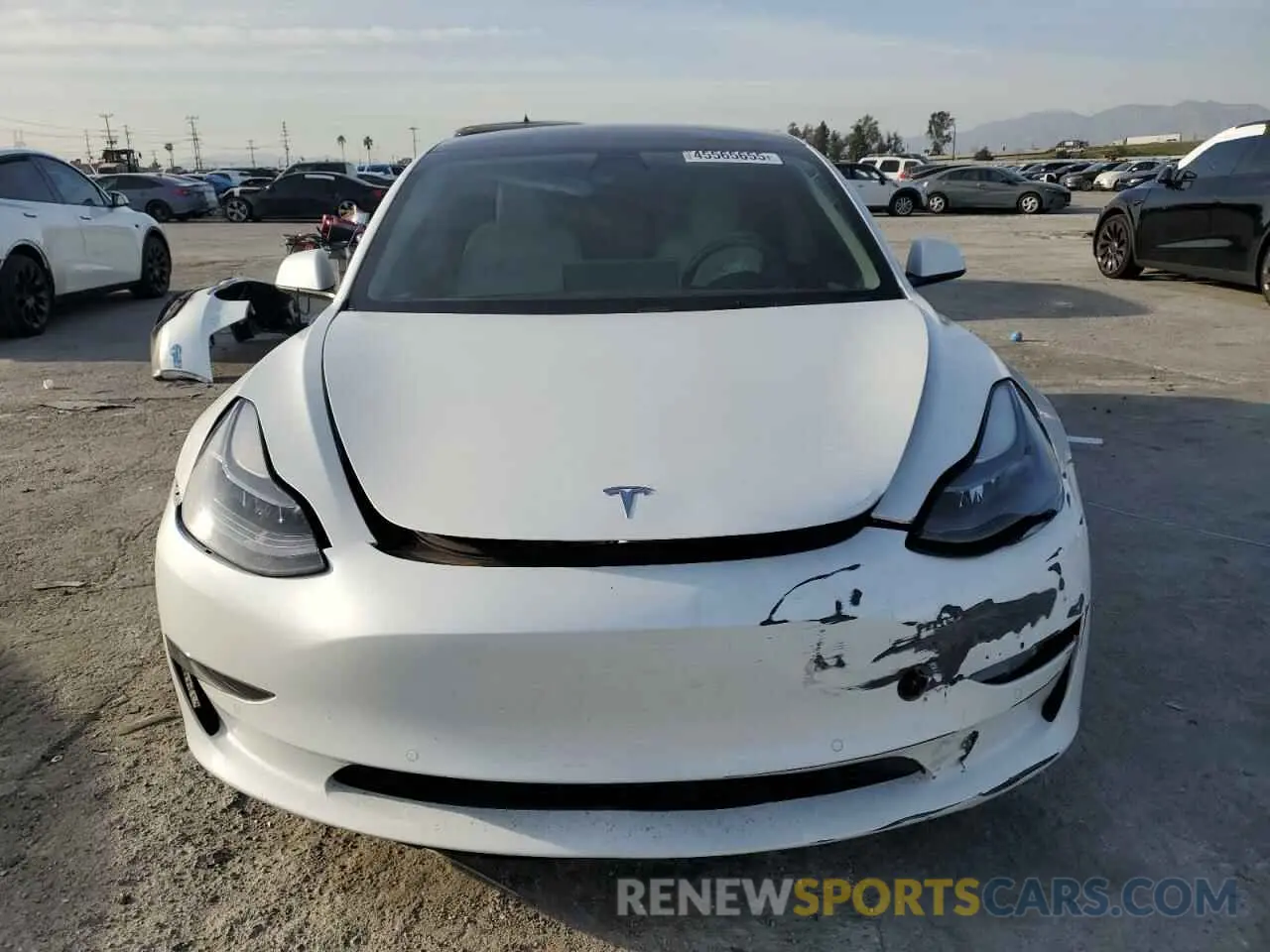 5 Photograph of a damaged car 5YJ3E1EA5NF360119 TESLA MODEL 3 2022