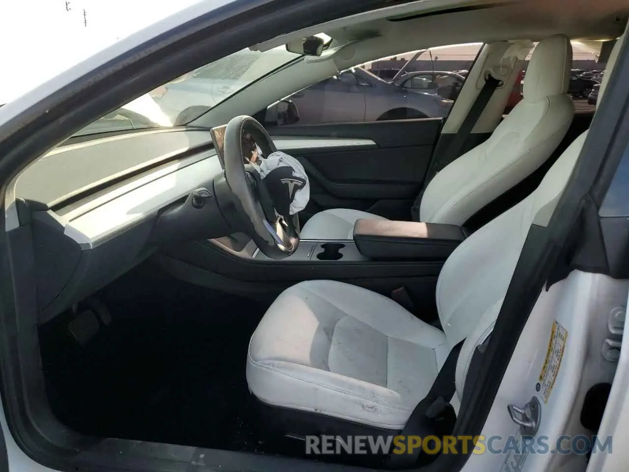 7 Photograph of a damaged car 5YJ3E1EA5NF360119 TESLA MODEL 3 2022