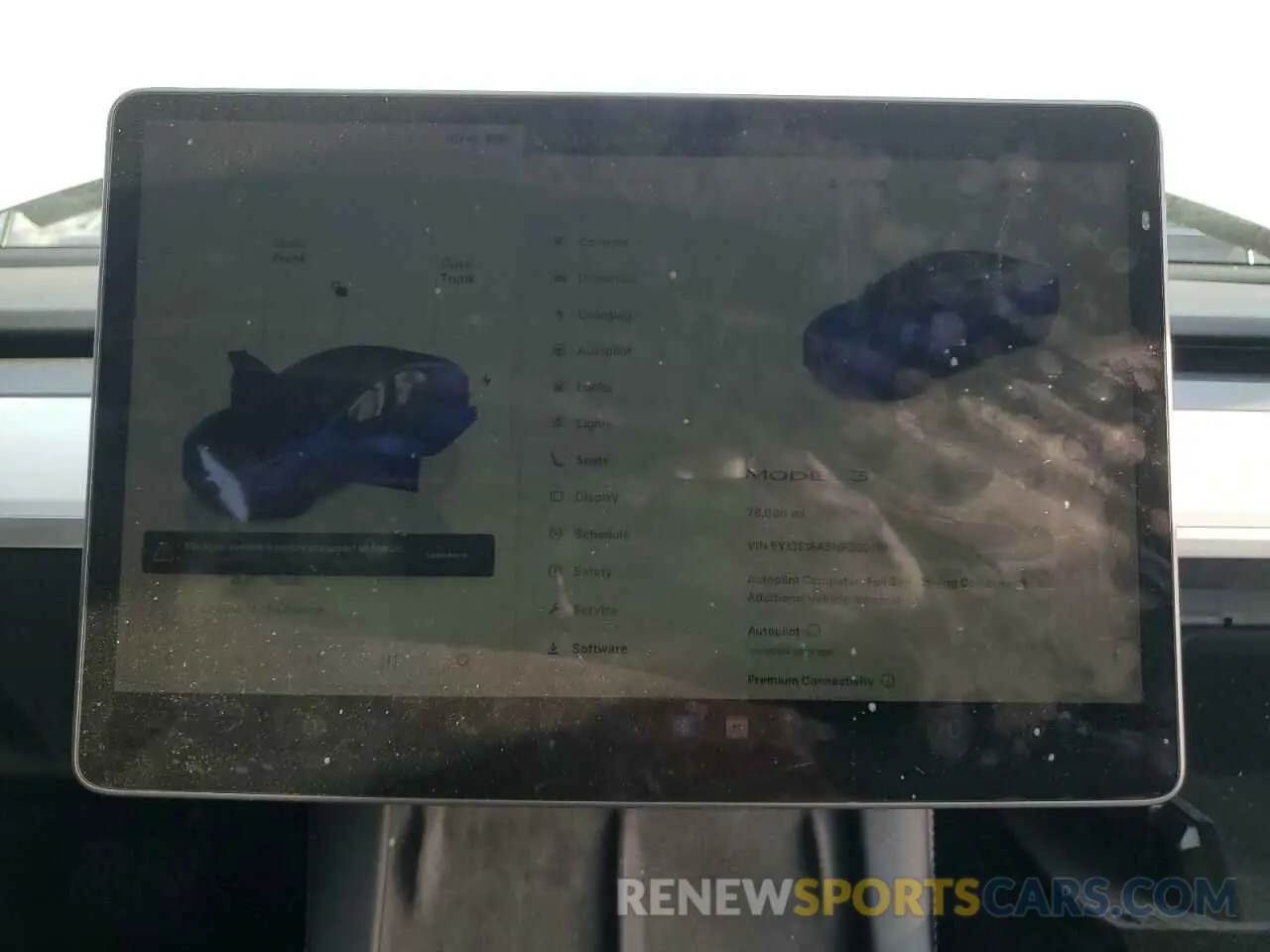 9 Photograph of a damaged car 5YJ3E1EA5NF360119 TESLA MODEL 3 2022