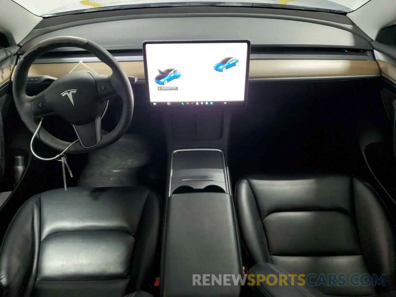 8 Photograph of a damaged car 5YJ3E1EA5NF368902 TESLA MODEL 3 2022