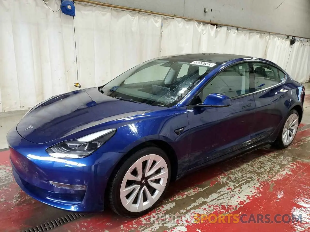 1 Фотография поврежденного автомобиля 5YJ3E1EA5NF371945 TESLA MODEL 3 2022