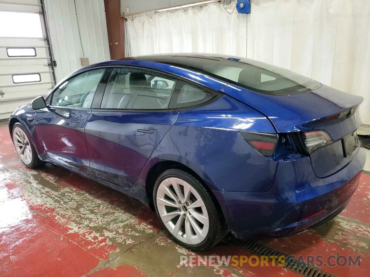 2 Фотография поврежденного автомобиля 5YJ3E1EA5NF371945 TESLA MODEL 3 2022