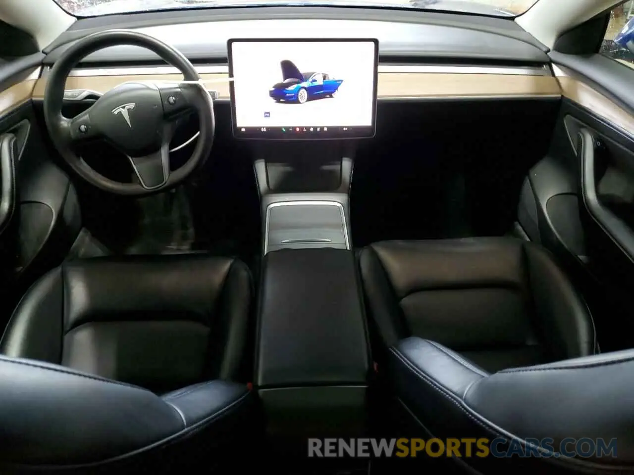8 Фотография поврежденного автомобиля 5YJ3E1EA5NF371945 TESLA MODEL 3 2022