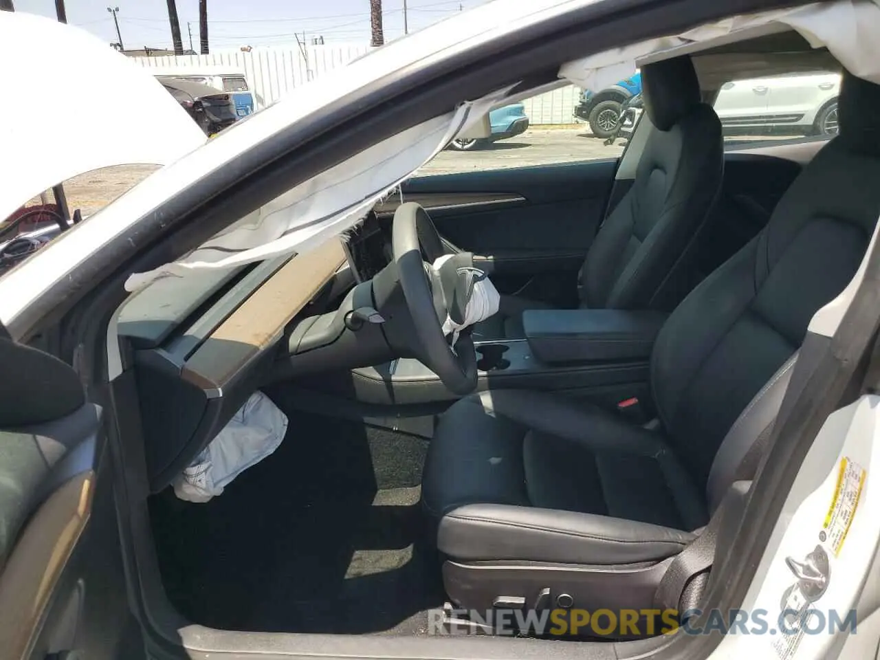 7 Фотография поврежденного автомобиля 5YJ3E1EA5NF375963 TESLA MODEL 3 2022