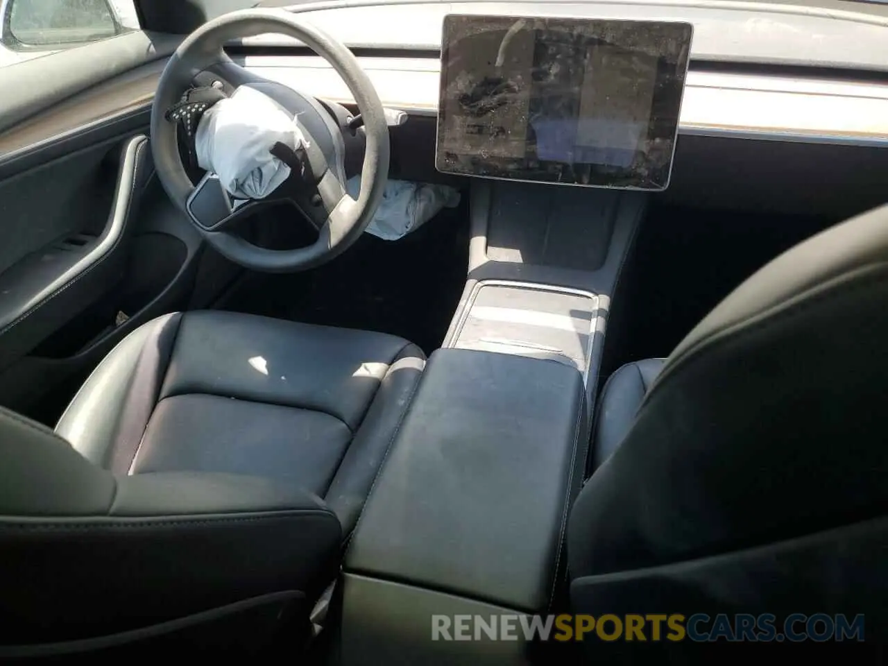 8 Фотография поврежденного автомобиля 5YJ3E1EA5NF375963 TESLA MODEL 3 2022