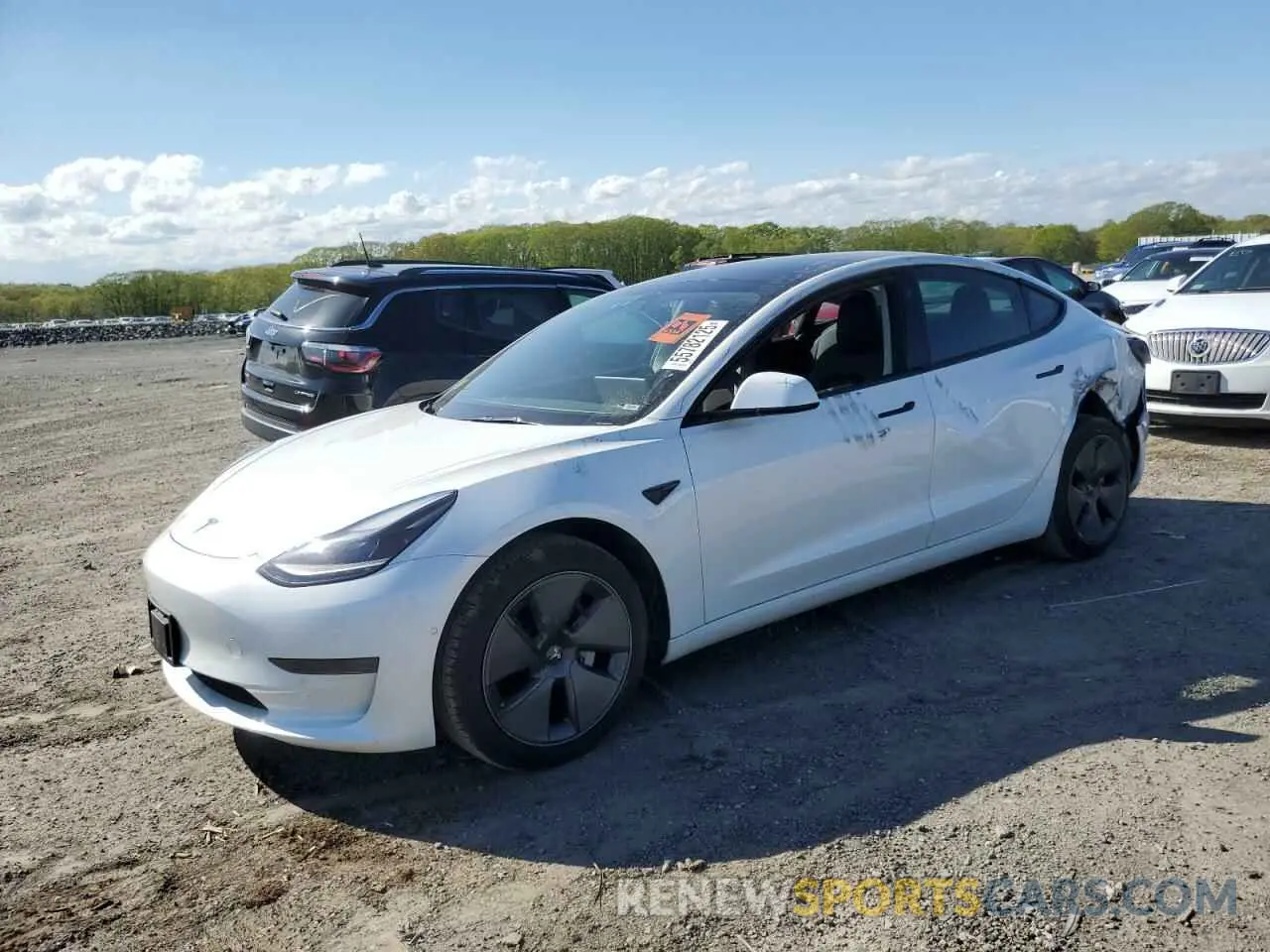 1 Фотография поврежденного автомобиля 5YJ3E1EA6NF115460 TESLA MODEL 3 2022