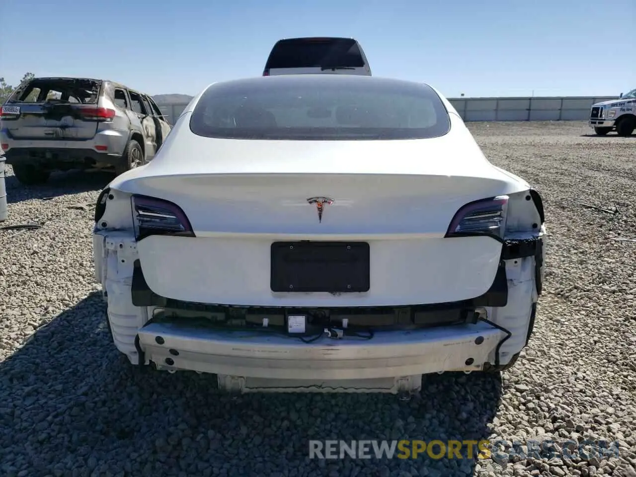 6 Photograph of a damaged car 5YJ3E1EA6NF126460 TESLA MODEL 3 2022
