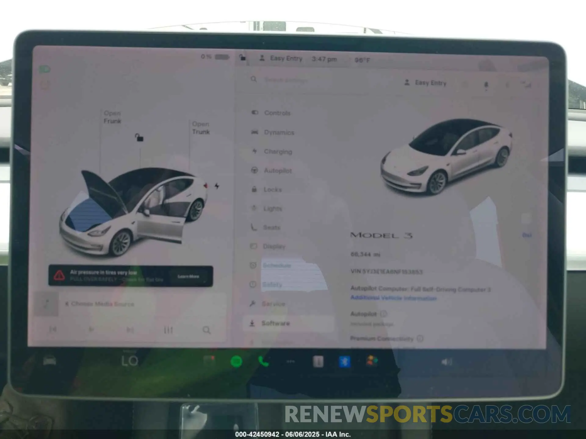7 Фотография поврежденного автомобиля 5YJ3E1EA6NF153853 TESLA MODEL 3 2022
