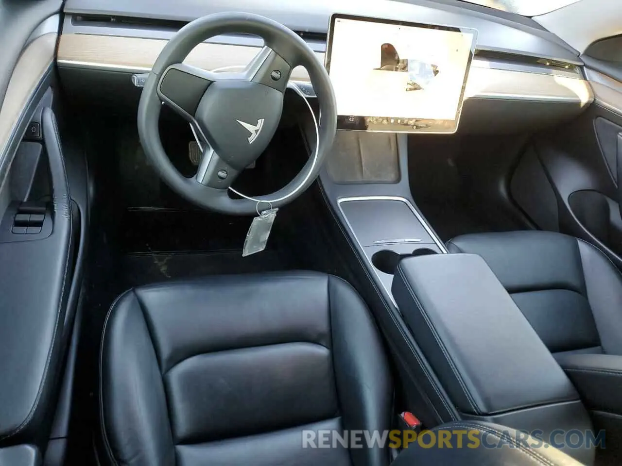 8 Photograph of a damaged car 5YJ3E1EA6NF191129 TESLA MODEL 3 2022