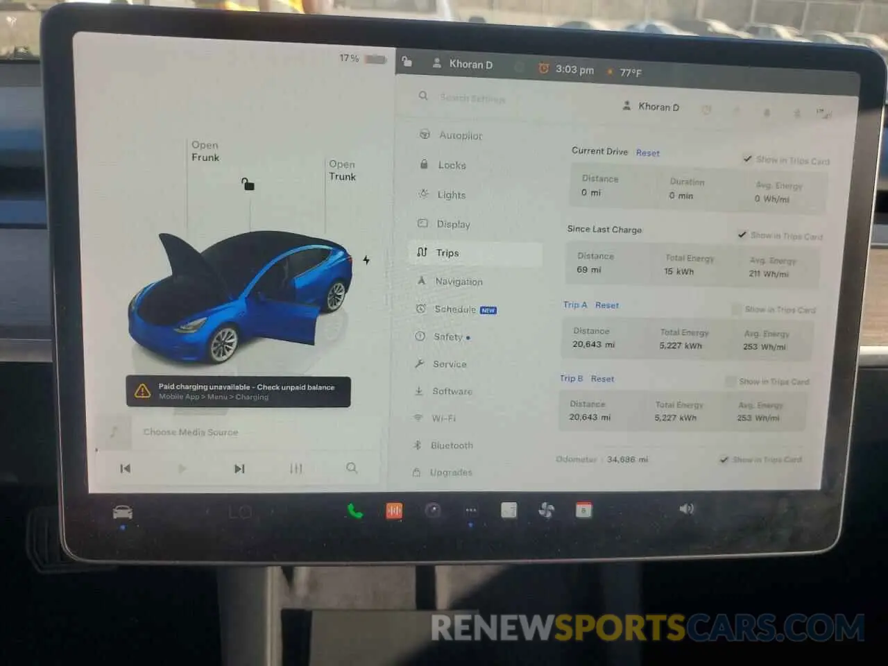 9 Photograph of a damaged car 5YJ3E1EA6NF191521 TESLA MODEL 3 2022