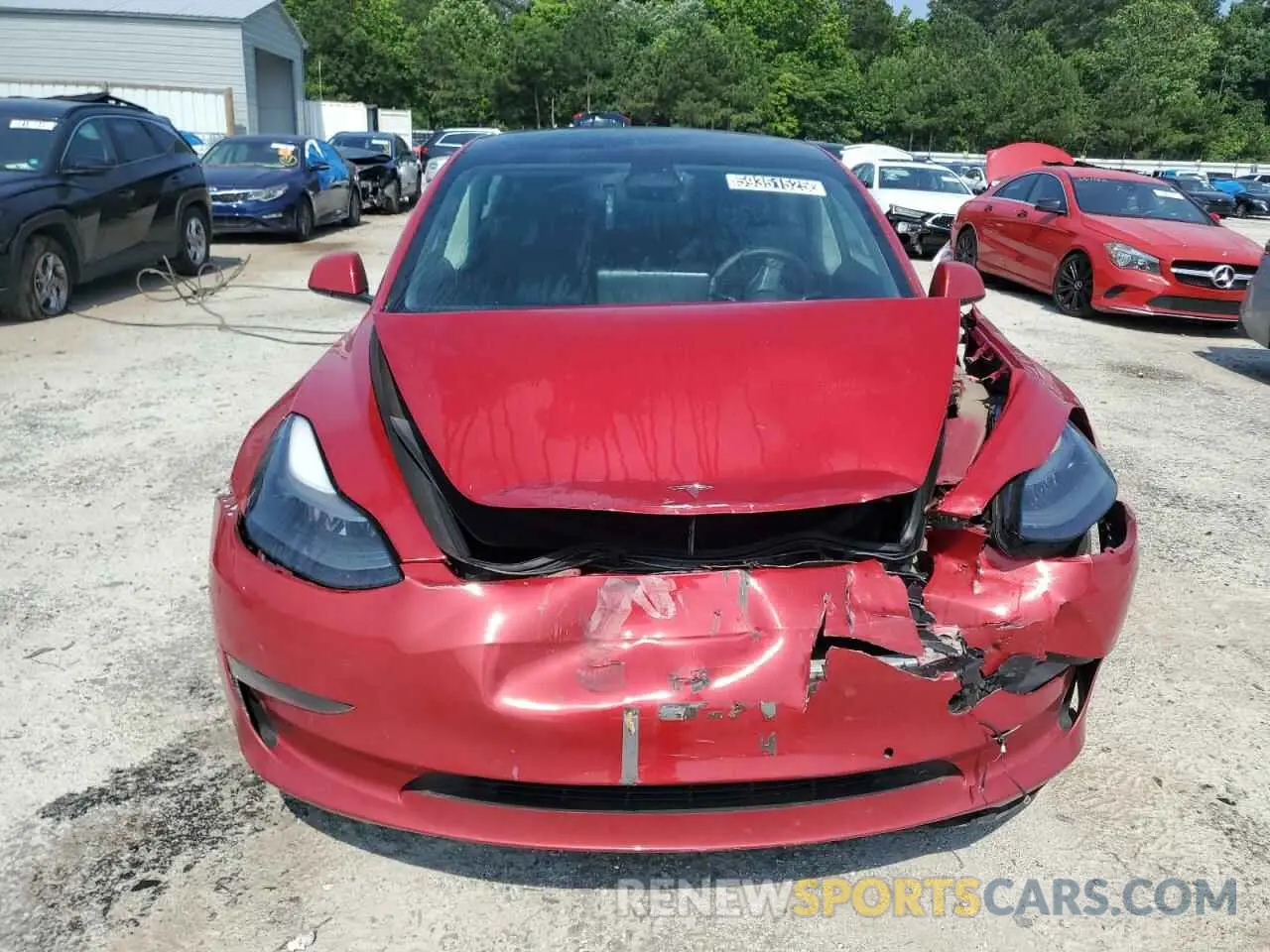 5 Фотография поврежденного автомобиля 5YJ3E1EA6NF192023 TESLA MODEL 3 2022
