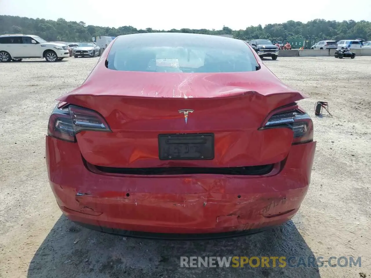 6 Фотография поврежденного автомобиля 5YJ3E1EA6NF192023 TESLA MODEL 3 2022