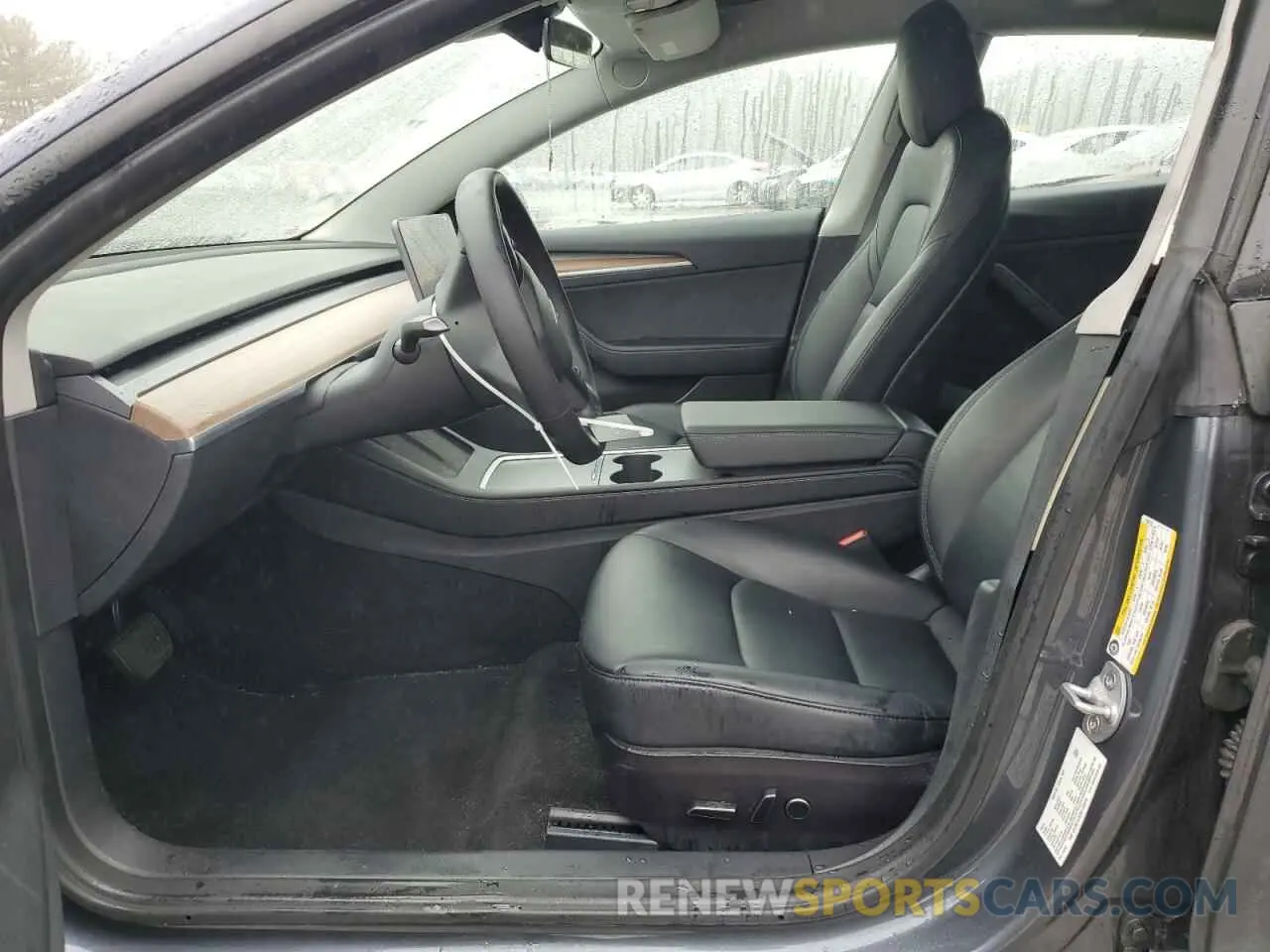 7 Photograph of a damaged car 5YJ3E1EA6NF197819 TESLA MODEL 3 2022