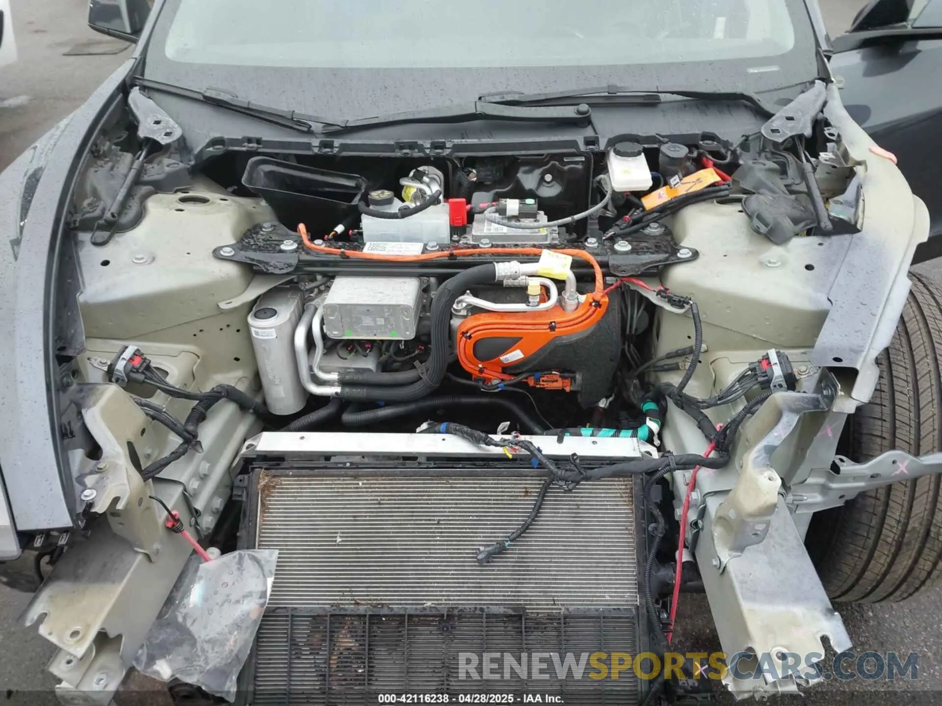 10 Photograph of a damaged car 5YJ3E1EA6NF238465 TESLA MODEL 3 2022