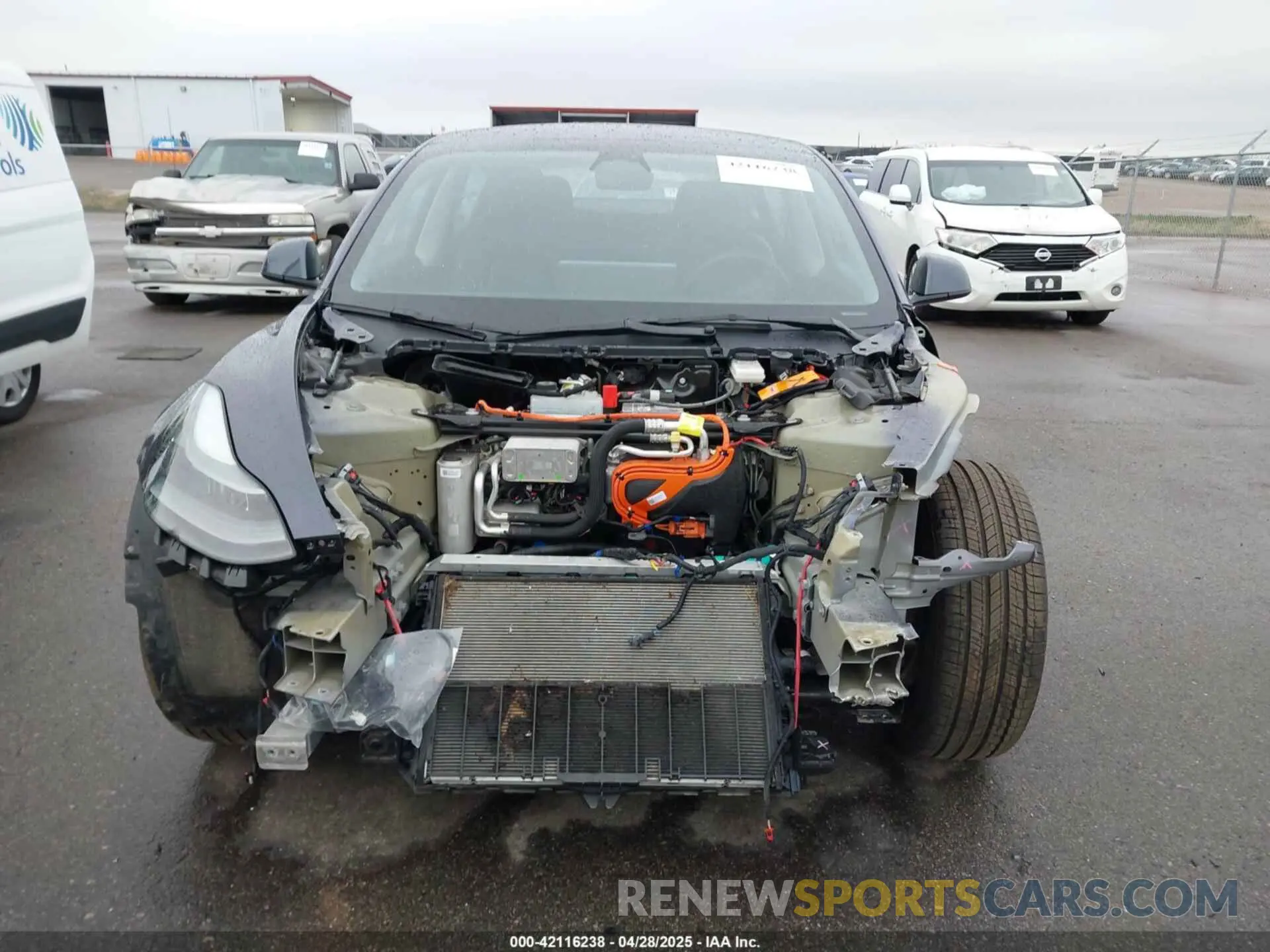 11 Photograph of a damaged car 5YJ3E1EA6NF238465 TESLA MODEL 3 2022