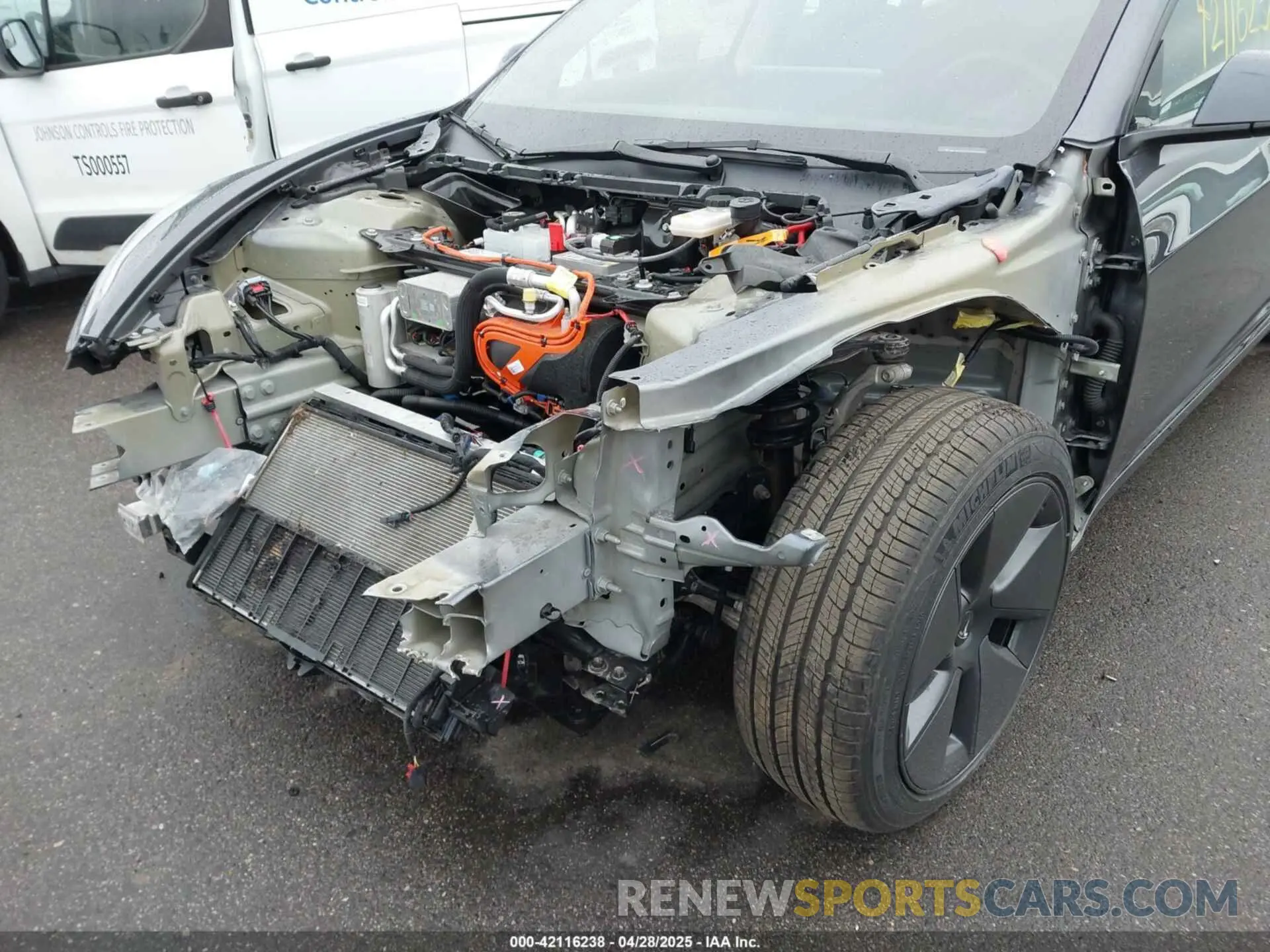 6 Photograph of a damaged car 5YJ3E1EA6NF238465 TESLA MODEL 3 2022