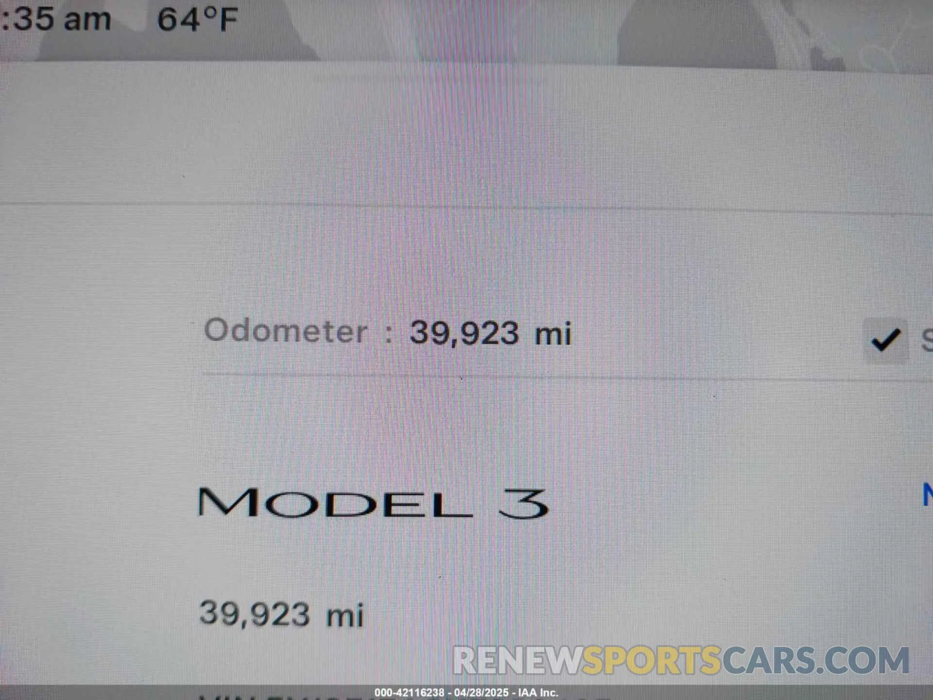 7 Photograph of a damaged car 5YJ3E1EA6NF238465 TESLA MODEL 3 2022