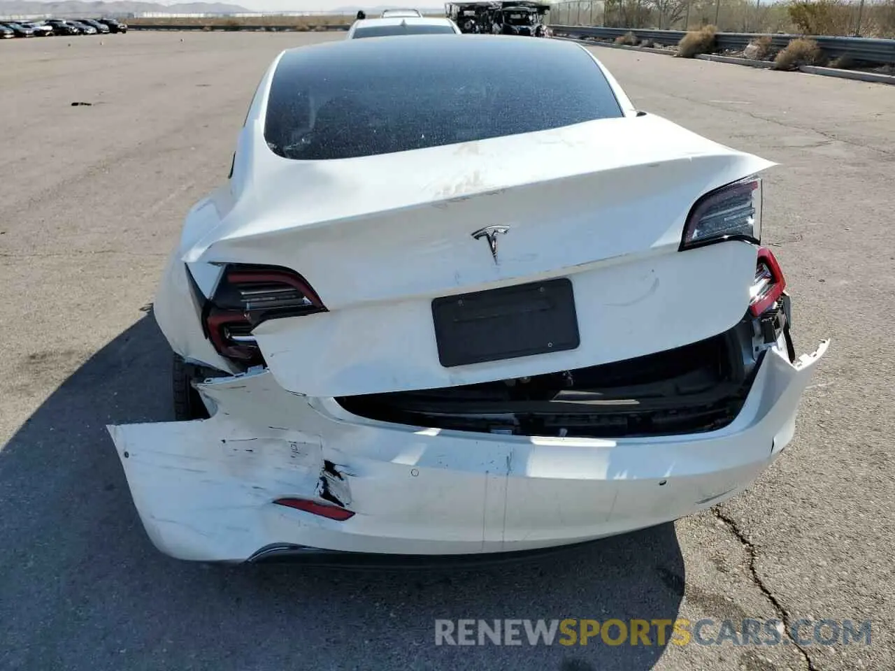 6 Фотография поврежденного автомобиля 5YJ3E1EA6NF257744 TESLA MODEL 3 2022
