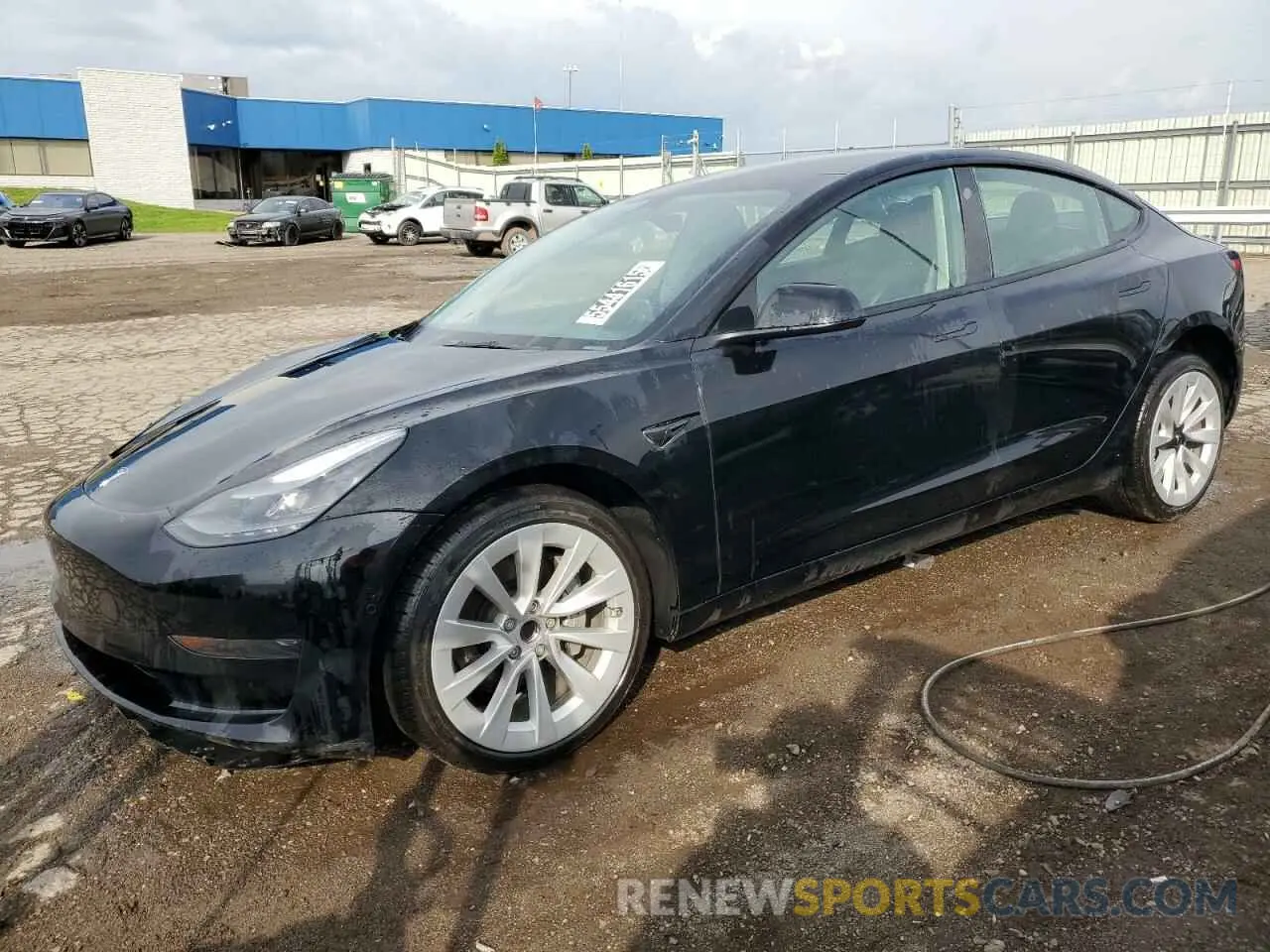 1 Фотография поврежденного автомобиля 5YJ3E1EA6NF289206 TESLA MODEL 3 2022