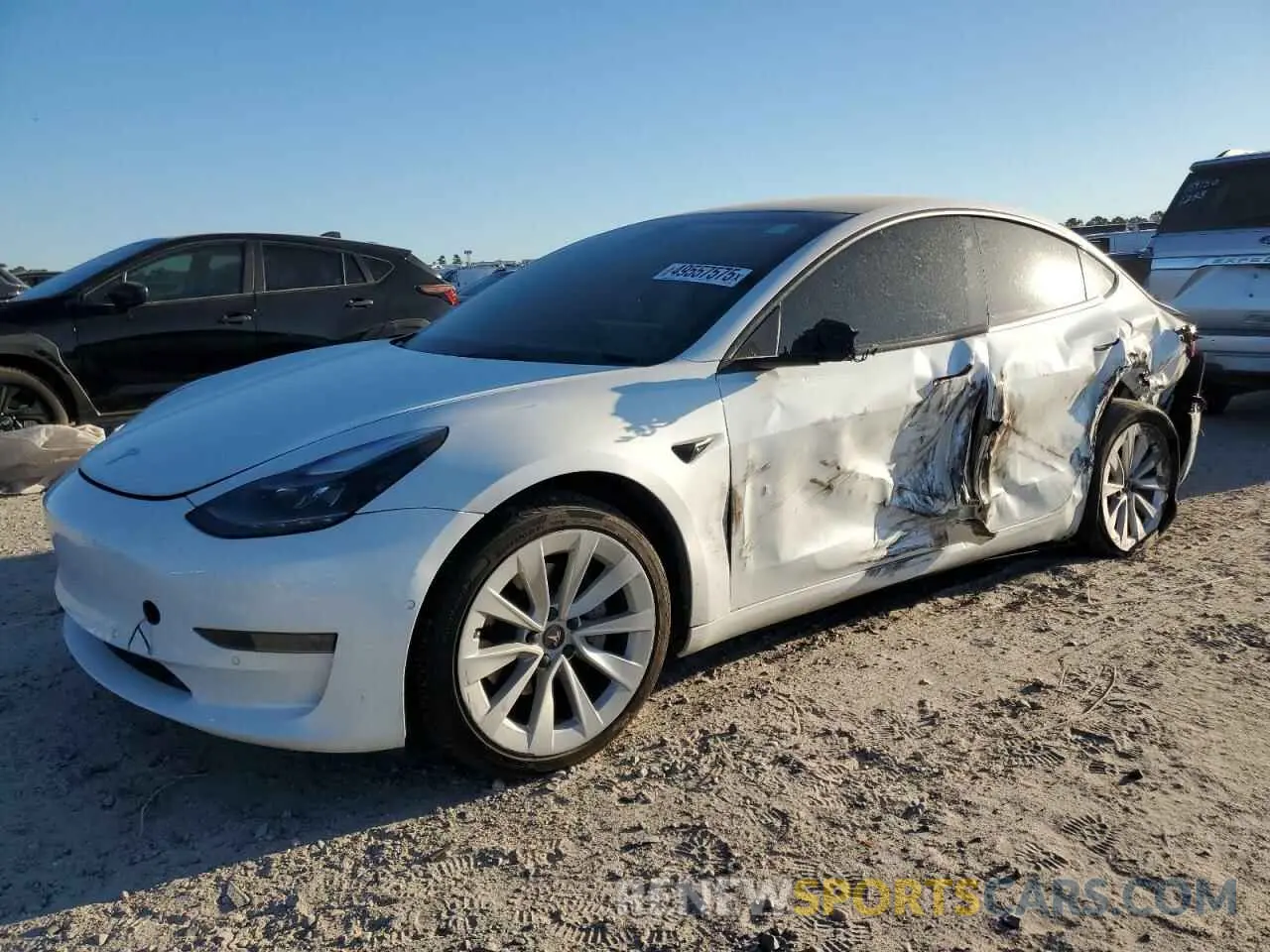 1 Фотография поврежденного автомобиля 5YJ3E1EA6NF289495 TESLA MODEL 3 2022
