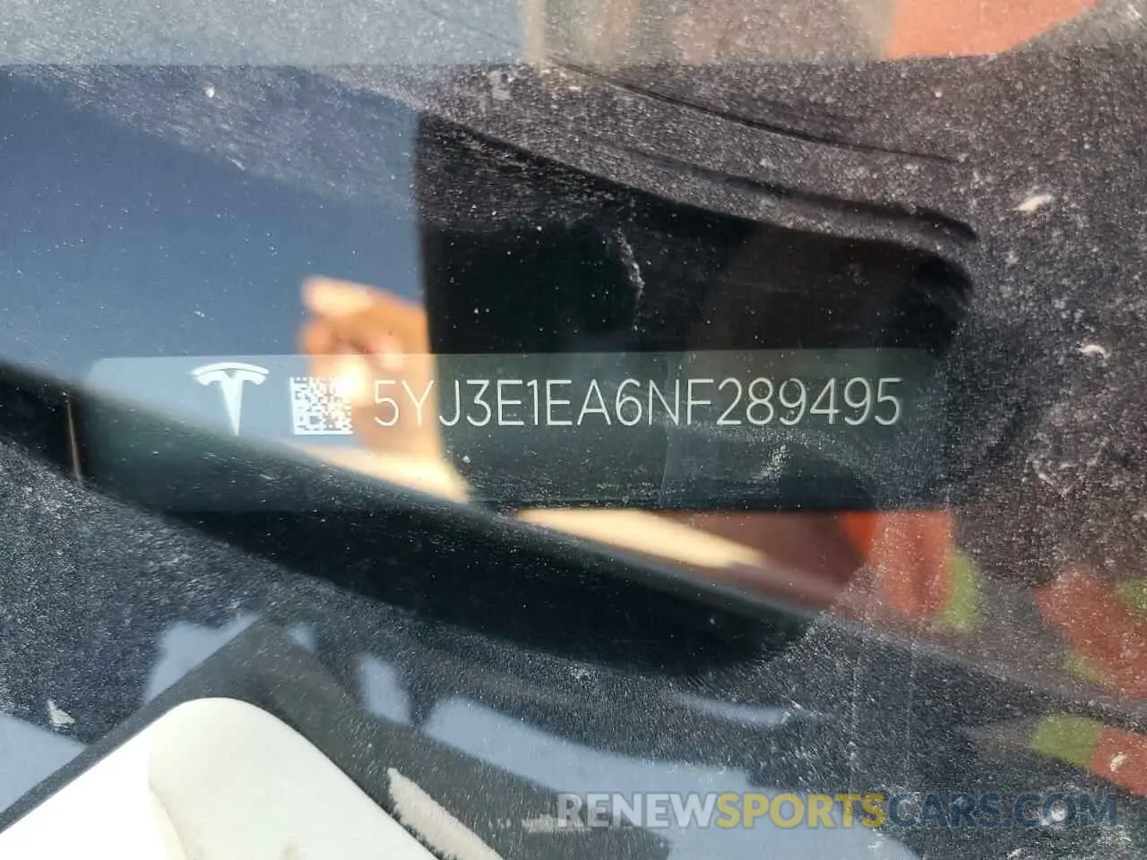 12 Фотография поврежденного автомобиля 5YJ3E1EA6NF289495 TESLA MODEL 3 2022