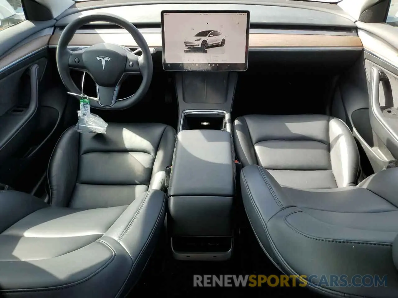 8 Photograph of a damaged car 5YJ3E1EA6NF331051 TESLA MODEL 3 2022