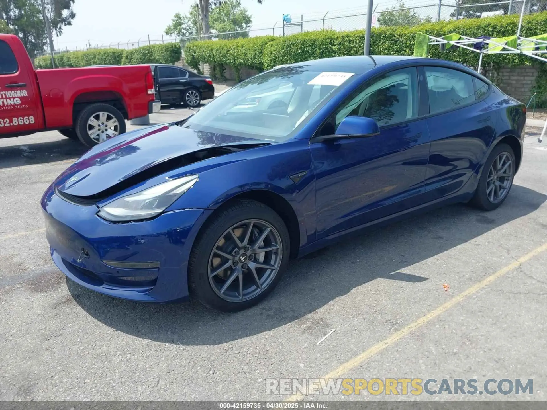 2 Фотография поврежденного автомобиля 5YJ3E1EA6NF362512 TESLA MODEL 3 2022